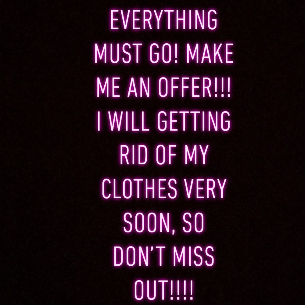 🤩🤩Make me an offer!!! Everything must go!!!🤩🤩
